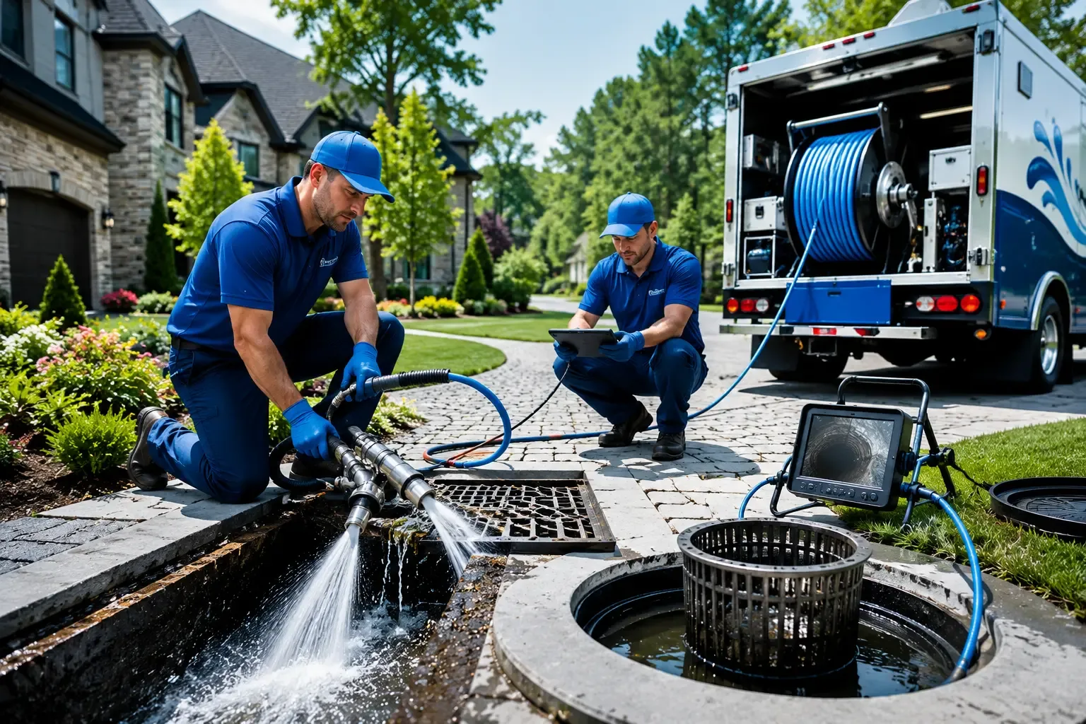 Local outdoor drain cleaning professionals in Oakley, KS
