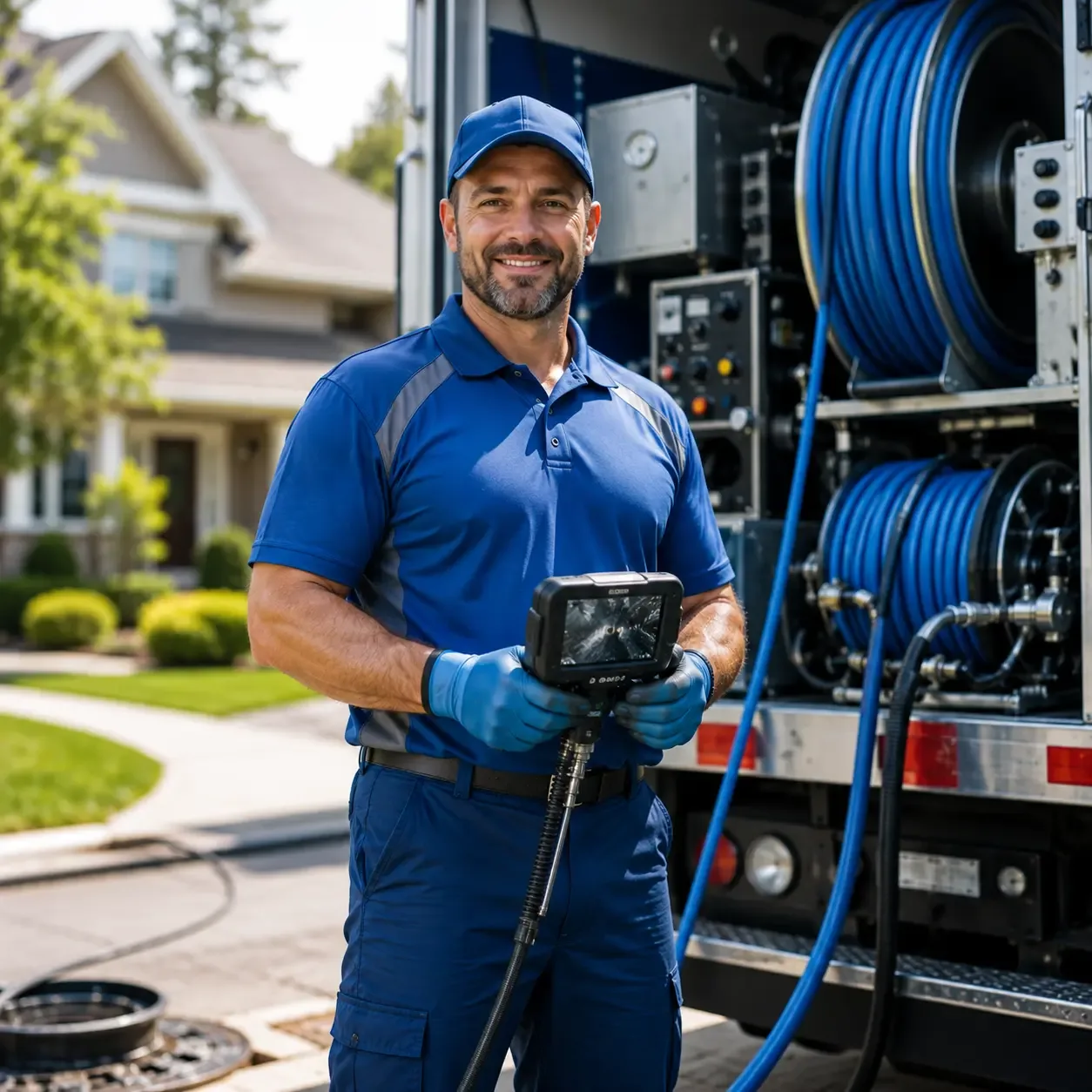 Local outdoor drain cleaning specialists in Oakley, KS